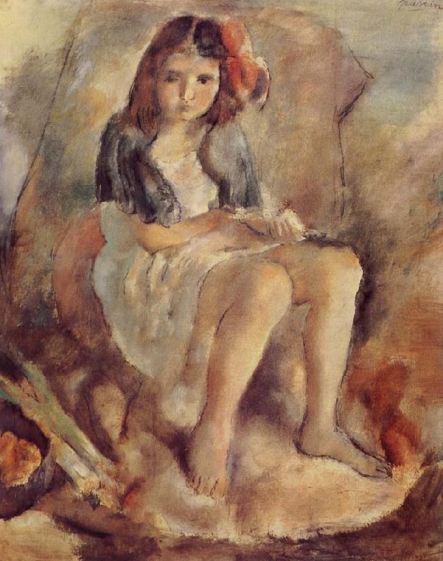 Jules Pascin The Girl want to be Cinderella china oil painting image